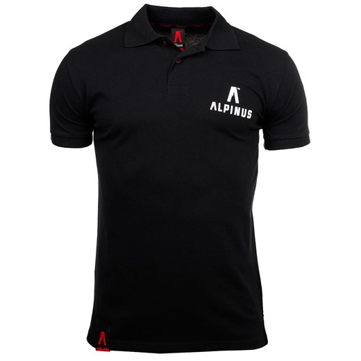 Koszulka męska t-shirt Alpinus Wycheproof Polo czarna ALP20PC0045 Alpinus L Desportivo
