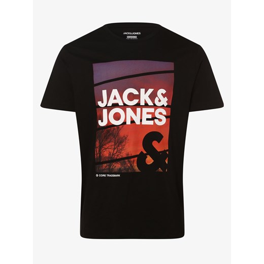Jack & Jones - T-shirt męski – JJUrban-City, czarny Jack & Jones M vangraaf