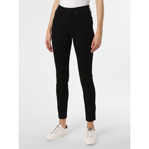 Levi's Jeansy Kobiety Bawełna czarny jednolity ze sklepu vangraaf w kategorii Jeansy damskie - zdjęcie 125540032