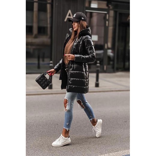 Kurtka pikowana Fancy czarna Shopaholics Dream m SHOPAHOLIC`S DREAM