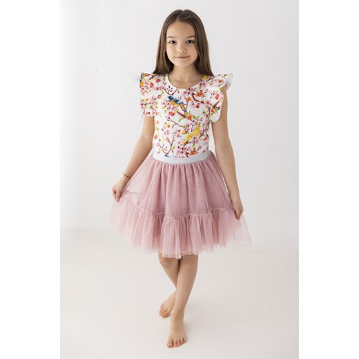 Spódnica dziewczęca Myprincess / Lily Grey bawełniana w kwiaty