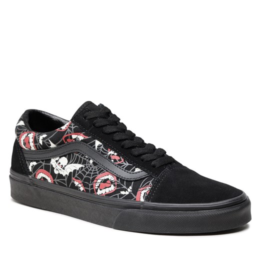 Trampki damskie Vans old skool płaskie w nadruki