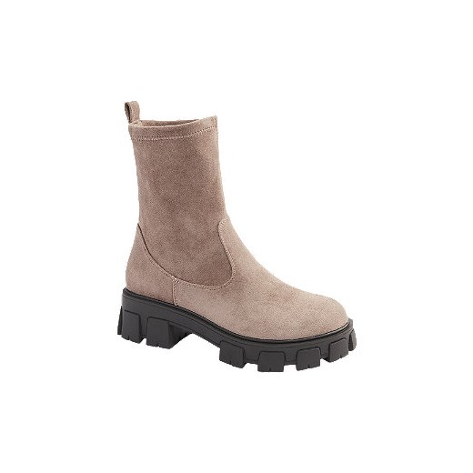 Botki beżowe Catwalk 