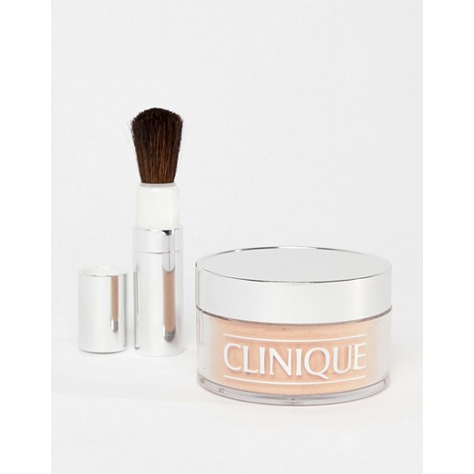 Clinique Blended Face Powder & Brush – Puder sypki z pędzlem 35 g-Biały Clinique No Size Asos Poland