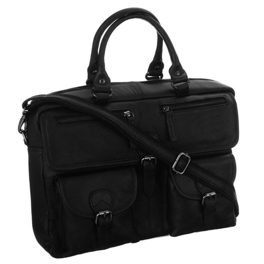 Rozbudowana torba na laptopa unisex ze skóry naturalnej — Badura Merg one size merg.pl