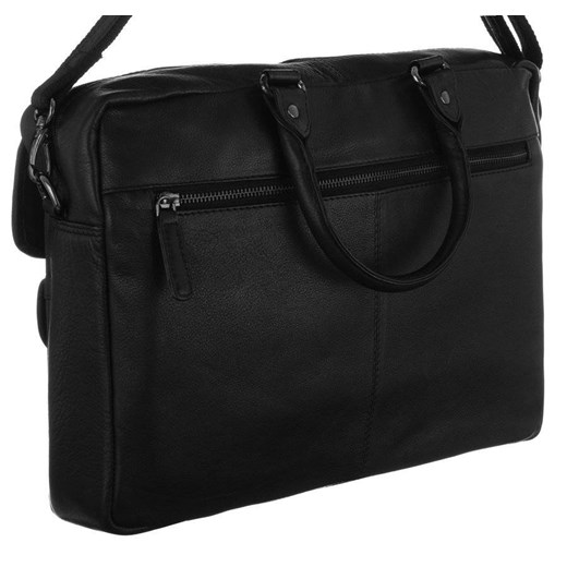 Rozbudowana torba na laptopa unisex ze skóry naturalnej — Badura Merg one size merg.pl