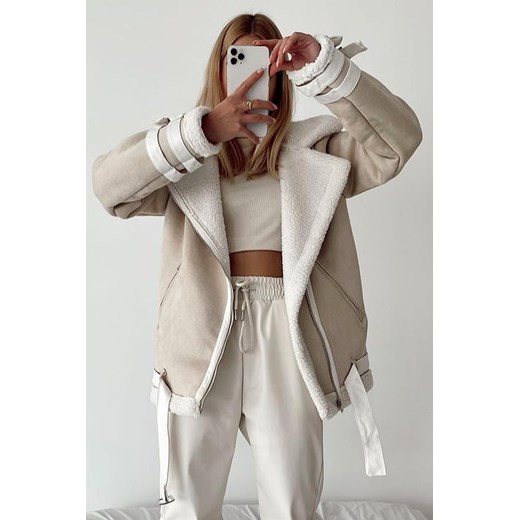 Kurtka damska IVET długa bez kaptura 