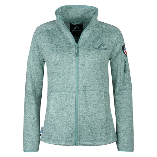 Kurtka damska zielona z kapturem krótka 