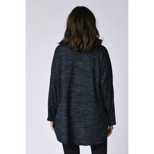 Sweter "Jemma" w kolorze granatowym Plus Size Company 48/50 Limango Polska okazyjna cena