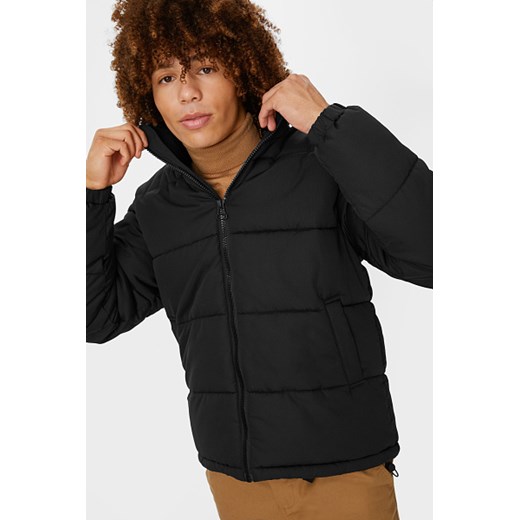 C&A CLOCKHOUSE-kurtka pikowana-materiał z recyklingu, Czarny, Rozmiar: XS Clockhouse M C&A