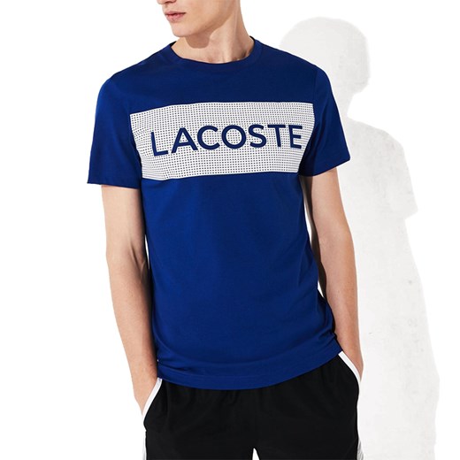 LACOSTE SPORT PRINTED BREATHABLE T-SHIRT > TH4865-EMJ Lacoste M promocja streetstyle24.pl