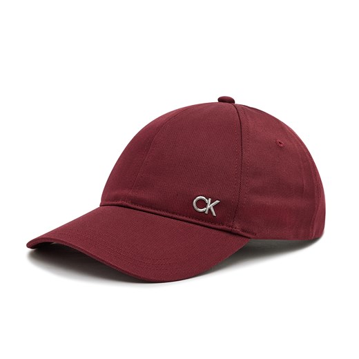 Czapka z daszkiem męska czerwona Calvin Klein
