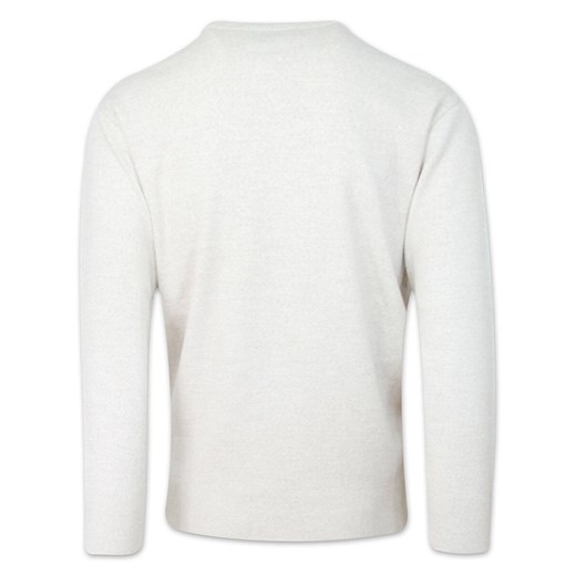 Sweter męski biały Devir