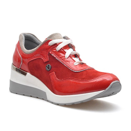 Sneakersy Arturo 1435/20/L-101/W-10 Czerwone lico ze sklepu Arturo-obuwie w kategorii Buty sportowe damskie - zdjęcie 125770222