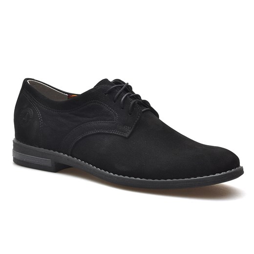 Pantofle Arturo 936/12/CH-40 Czarne zamsz ze sklepu Arturo-obuwie w kategorii Buty eleganckie męskie - zdjęcie 125771144