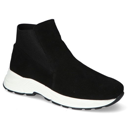Sneakersy Arturo 1512/5/W-03 Czarne zamsz ze sklepu Arturo-obuwie w kategorii Buty sportowe damskie - zdjęcie 125771980