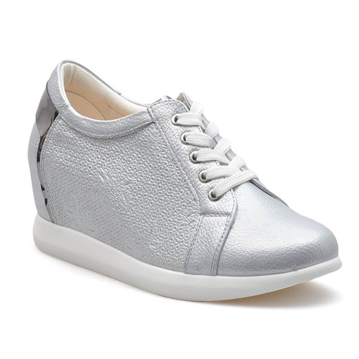 Sneakersy Sergio Leone SP235 Niebieskie ze sklepu Arturo-obuwie w kategorii Buty sportowe damskie - zdjęcie 125774794