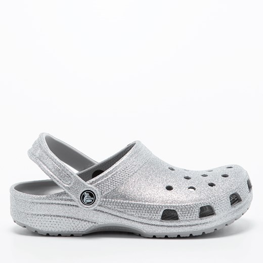 Klapki Crocs Classic Glitter Clog Sil 205942-040 SILVER Crocs 41/42 eastend okazyjna cena