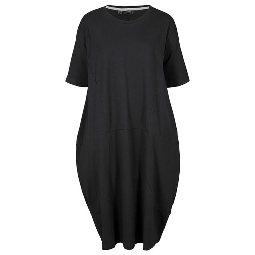 Sukienka bawełniana oversize, rękawy 1/2 | bonprix 48/50 bonprix