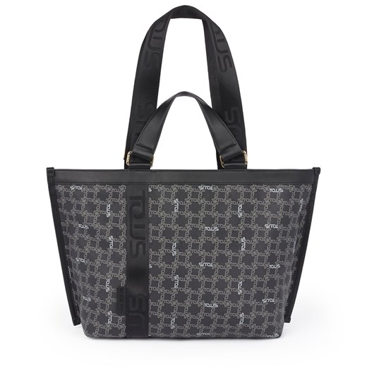 Shopper bag Tous z nadrukiem na ramię