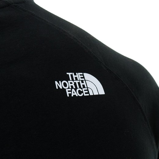 Koszulka męska The North Face t-shirt Raglan Red Box tnf black / tnf white The North Face S okazyjna cena matshop.pl