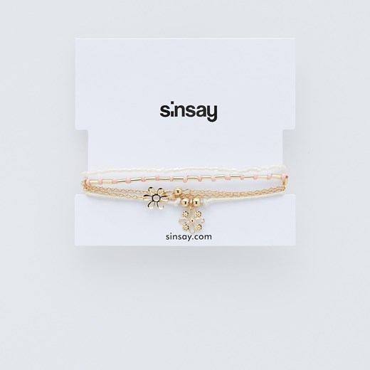 Sinsay - Bransoletki - Złoty Sinsay Jeden rozmiar okazyjna cena Sinsay