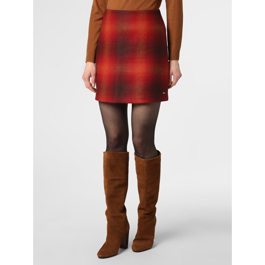 Tommy Hilfiger Spódnica damska Kobiety Bawełna czerwony w kratkę ze sklepu vangraaf w kategorii Spódnice - zdjęcie 126196041