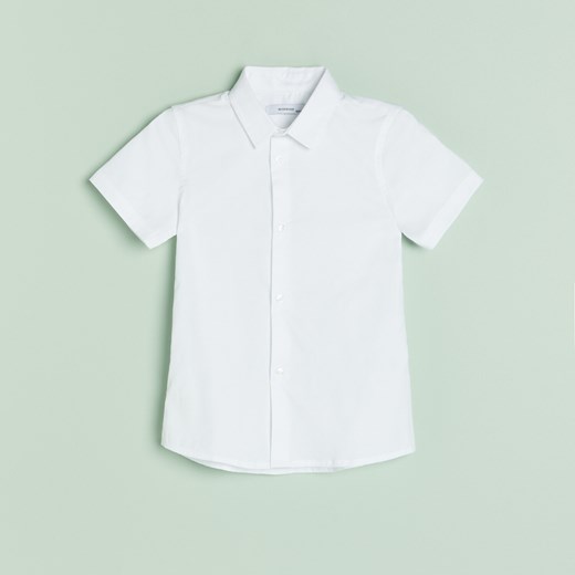 Reserved - Elegancka koszula slim fit - Biały Reserved 146 promocja Reserved