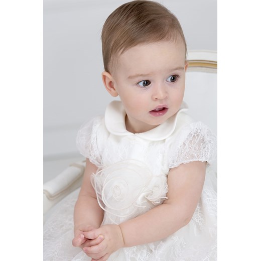 Sukienka niemowlęca do chrztu ANTONINA złamana biel NewYorkStyle Sofija 74 okazyjna cena NYS