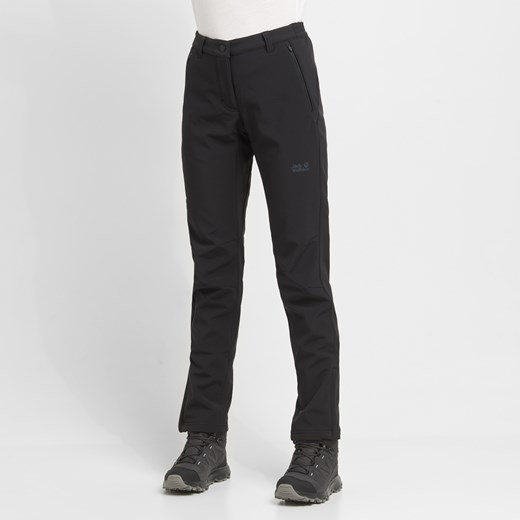 Damskie Spodnie JACK WOLFSKIN ZENON SOFTSHELL PANTS WOMEN 1505111-6000 Jack Wolfskin 38 wyprzedaż sklepmartes.pl