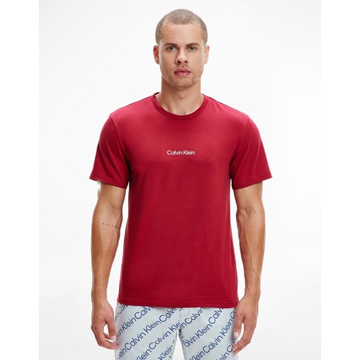 Calvin Klein – Czerwony domowy T-shirt z logo Calvin Klein XL Asos Poland