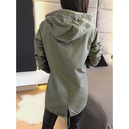 Khaki Parka 6450-503-C Modnakiecka.pl 38 promocja ModnaKiecka.pl