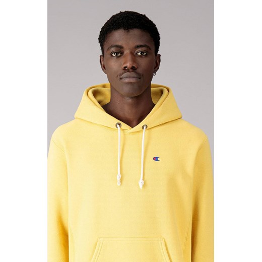 REVERSE WEAVE C LOGO HOODIE GOLD Champion .M runcolors
