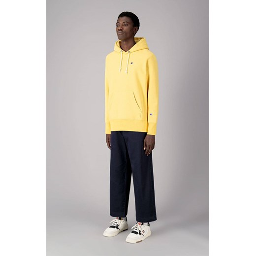 REVERSE WEAVE C LOGO HOODIE GOLD Champion .L runcolors