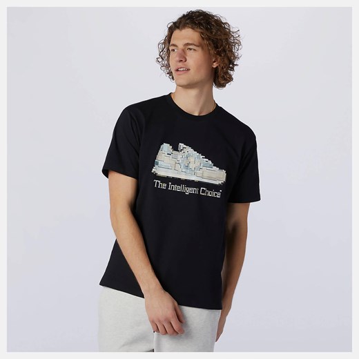T-shirt męski New Balance z krótkimi rękawami 