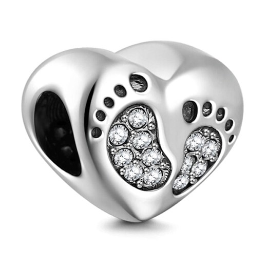 D814 Serce charms koralik beads srebro 925 Silverbeads.pl SilverBeads