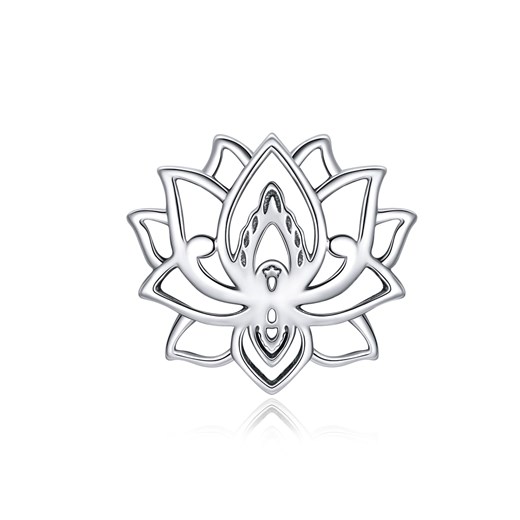G206 Kwiat lotosu charms koralik srebro 925 Silverbeads.pl SilverBeads