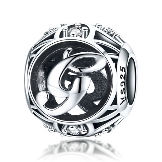 G017 Litera G charms koralik beads srebro 925 Silverbeads.pl SilverBeads