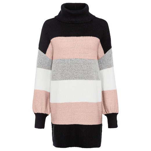 Długi sweter w paski | bonprix 48/50 bonprix