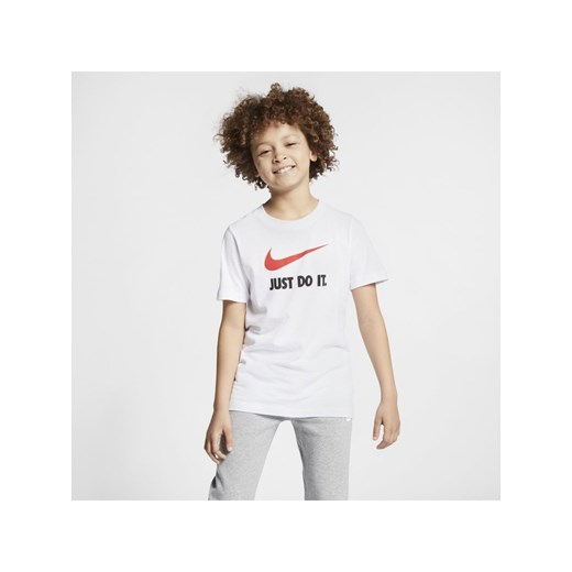 T-shirt dla dużych dzieci Nike Sportswear JDI - Biel Nike M Nike poland