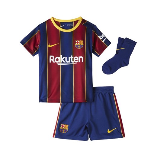 Strój piłkarski dla niemowląt/maluchów FC Barcelona 2020/21 Home - Niebieski Nike 3-6M Nike poland