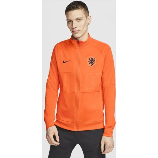 Męska kurtka piłkarska Holandia - Pomarańczowy Nike S promocja Nike poland