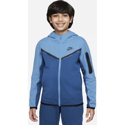 Rozpinana bluza z kapturem dla dużych dzieci (chłopców) Nike Sportswear Tech Nike M Nike poland