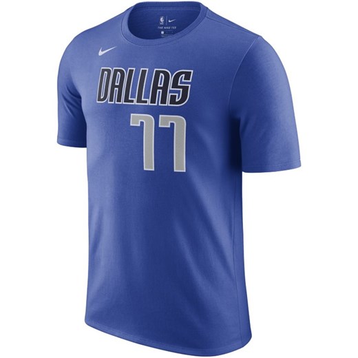 T-shirt męski Nike NBA Dallas Mavericks - Niebieski Nike M Nike poland
