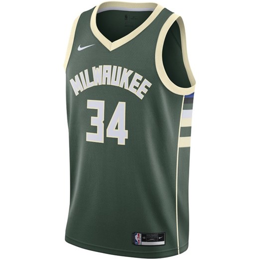 Koszulka Nike NBA Swingman Giannis Antetokounmpo Bucks Icon Edition 2020 - Nike L Nike poland