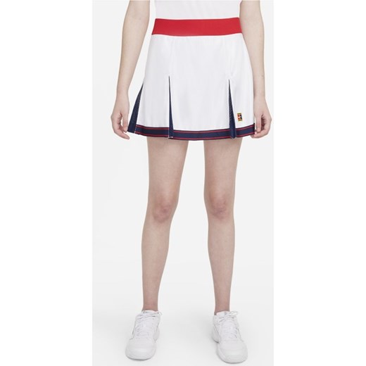 Spódnica Nike na wiosnę biała mini 