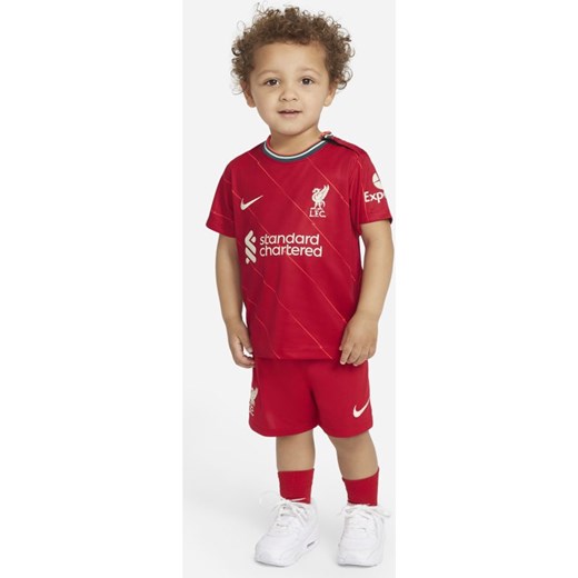 Strój piłkarski dla niemowląt/maluchów Liverpool FC 2021/22 (wersja domowa) - Nike 9-12M wyprzedaż Nike poland