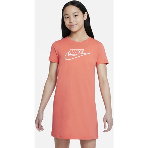 Sukienka typu T-shirt dla dużych dzieci (dziewcząt) Nike Sportswear - Nike M Nike poland