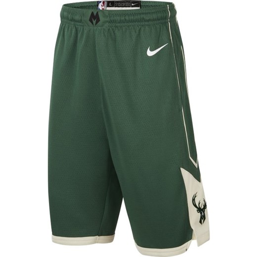 Spodenki dla dużych dzieci Nike NBA Swingman Milwaukee Bucks Icon Edition - Nike M Nike poland