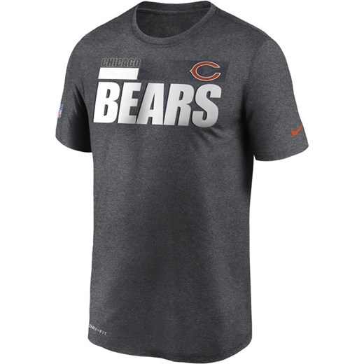 T-shirt męski Nike Legend Sideline (NFL Bears) - Szary Nike L Nike poland